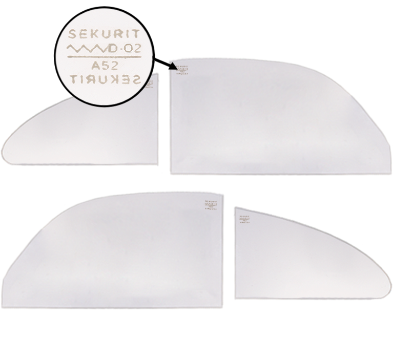 Side Glass Kit, 356A (55-59) - Sierra Madre Collection