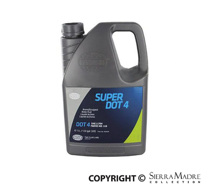 Brake Fluid, DOT 4 (5 Liter) - Sierra Madre Collection