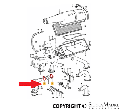 Hose Screw Clamp, 911 (78-83) - Sierra Madre Collection