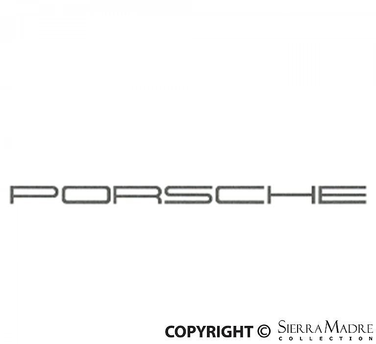 Porsche Decal, Dark Grey, 928 (78-86) - Sierra Madre Collection
