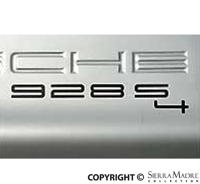 928 S4 Decal, Light Grey - Sierra Madre Collection