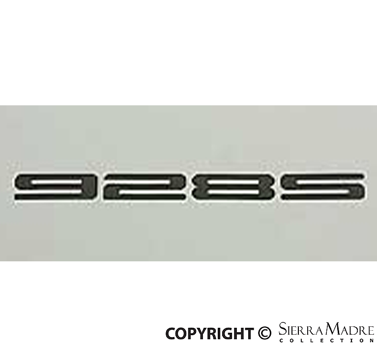 928 S Decal, Dark Grey - Sierra Madre Collection