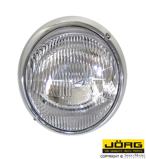 Euro Headlight Assembly, 911/912 (65-67) - Sierra Madre Collection