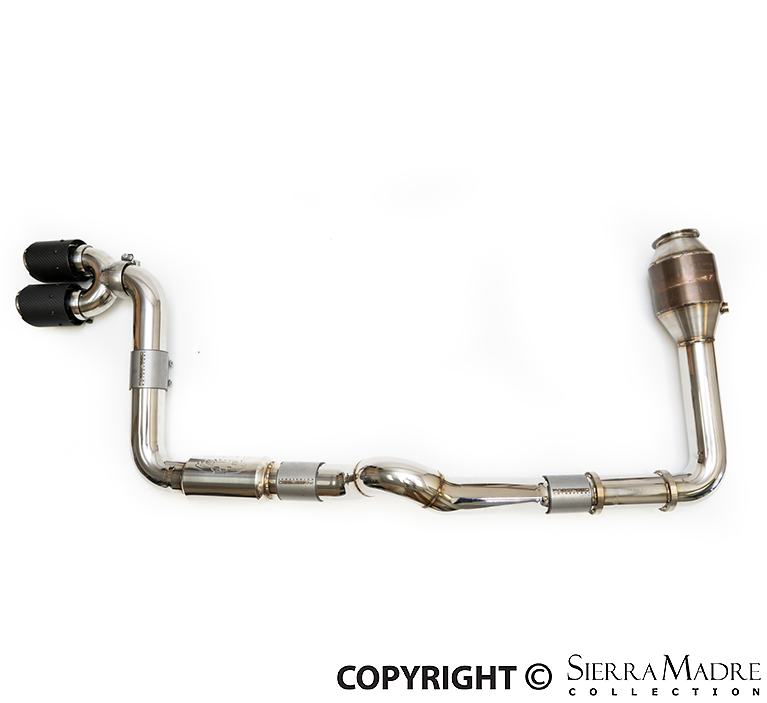 Fabspeed Supercup Exhaust System, 718 Boxster/Cayman (2017+) - Sierra Madre Collection