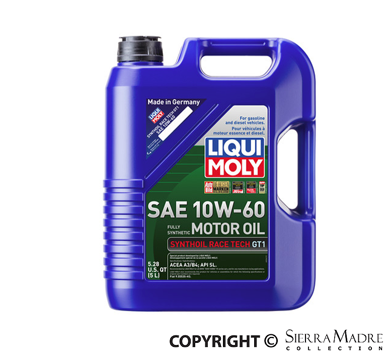 Liqui Moly Synthoil Race Tech GT1 SAE 10W-60 - Sierra Madre Collection