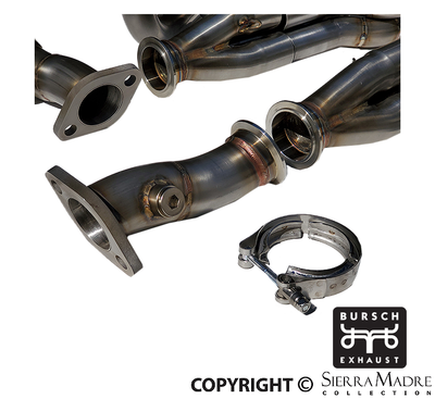 Bursch Stainless Steel 1-5/8" Header Set,  911 - Sierra Madre Collection