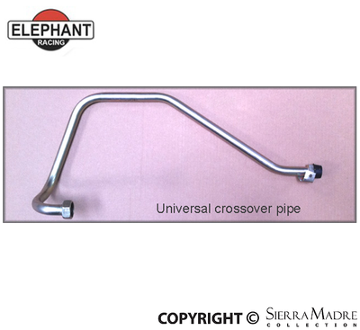 Elephant Racing Crossover Pipe, 911 - Sierra Madre Collection