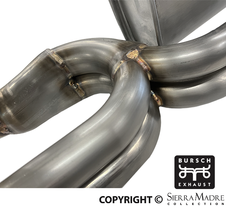 Bursch Stainless Steel Muffler, 912E - Sierra Madre Collection