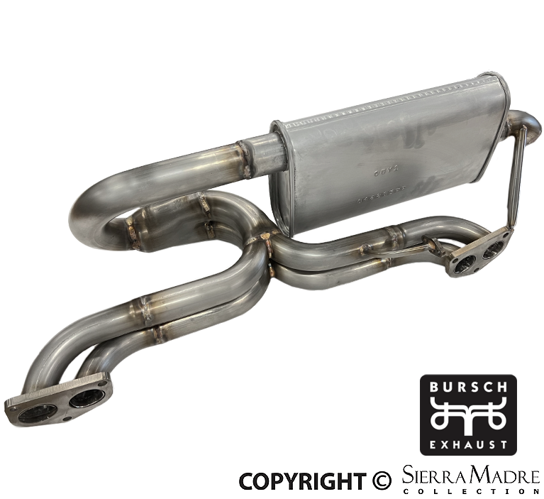 Bursch Stainless Steel Muffler, 912E - Sierra Madre Collection