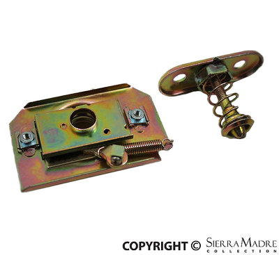 Rear Engine Lid Latch and Lock Set, 911/912 (69-89) - Sierra Madre Collection