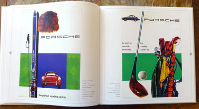 Porsche Showroom Posters Book - Sierra Madre Collection