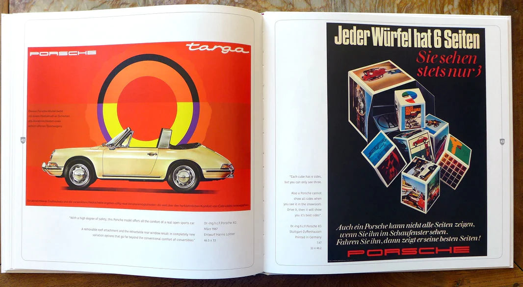 Porsche Showroom Posters Book - Sierra Madre Collection
