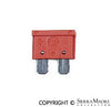 Porsche 10 Amp Fuse - Red 85-98 N-17-131-5