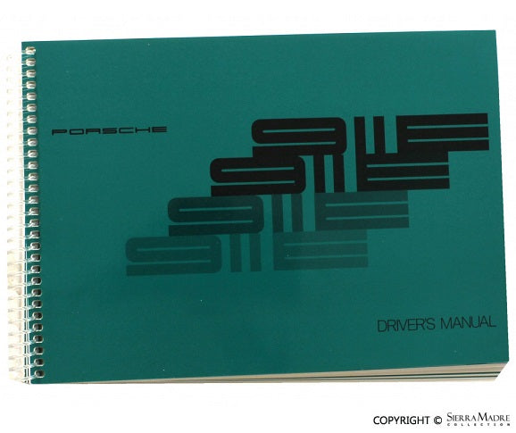 Porsche 1972 Owners Manual - 911E WKD-462-920