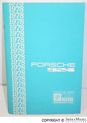 Porsche 1978 924 Performance Team Brochure SMC-000-401