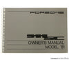 Porsche 1981 Owners Manual - 911SC WKD-469-721