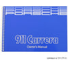 Porsche 1985 Owners Manual - 911 WKD-473-221