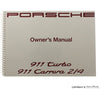 Porsche 1992 Owners Manual - 964 WKD-964-021-92