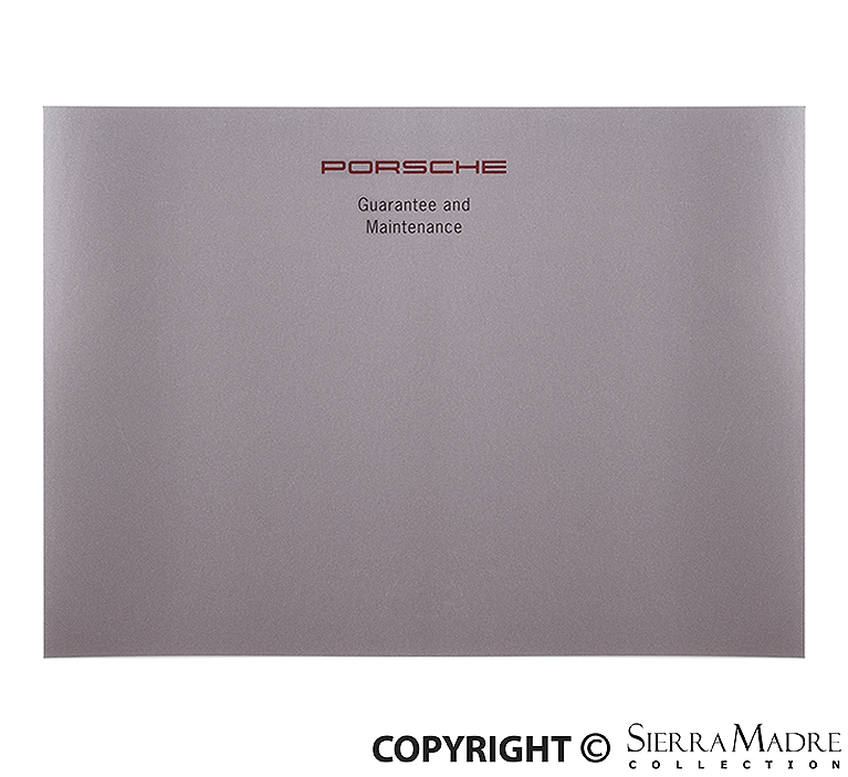 Porsche 1995 Guarantee & Maintenance Book - 911 WKD-900-020-95