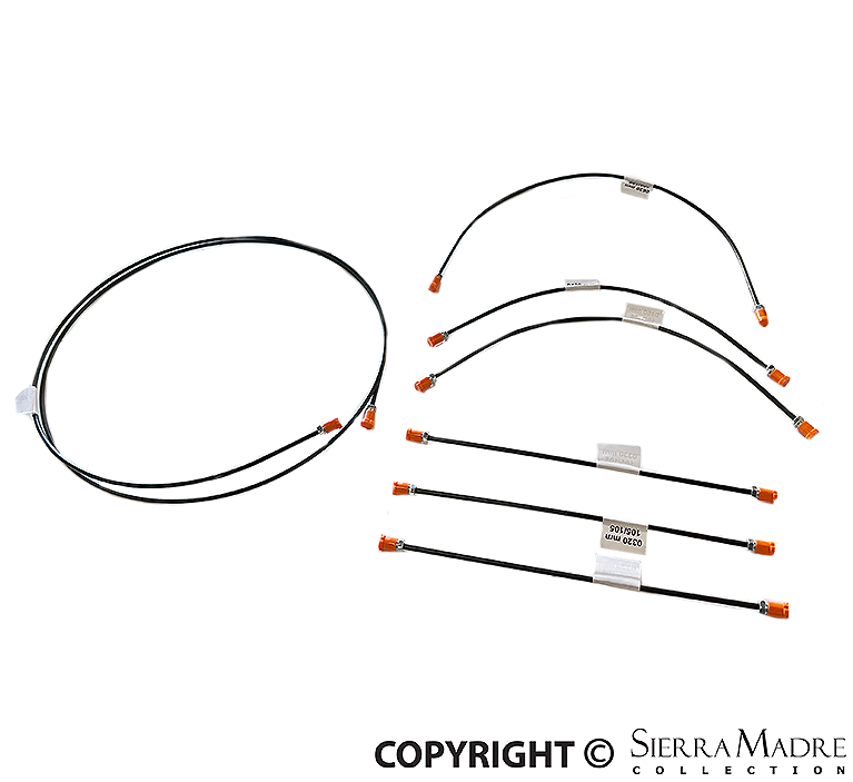 Porsche 356 Brake Line Kit - 356B T6 62-63 SMC-644-423-03