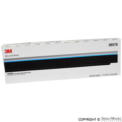 Porsche 3M Strip Calk - Black - 1 Ft. 051135-08578