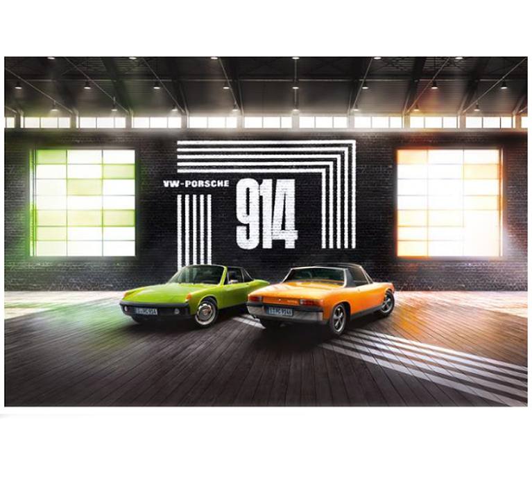Porsche 50 Year Anniversary Floor Mat Set - 914 914-551-000-50