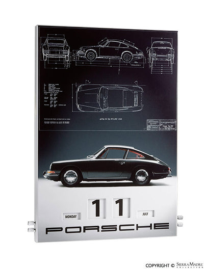 Porsche 50 Years 911 Enamel Calendar WAP-092-002-0E