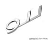 Porsche 911 Glove Box Lid Emblem - Silver 65-66 901-559-303-20