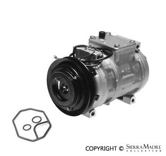 Porsche A/C Compressor with Clutch - 928 90-91 928-126-113-00