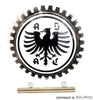 Porsche ADAC German Auto Club Grille Badge GB-1243