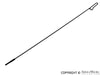 Porsche Accelerator Pull Rod - 605mm - 356B T5 695-423-016-00