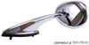 Porsche Aero Mirror - Flat - 356A 55-59 - 356BT5 60-61 644-731-002-00
