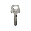 Porsche Alarm Lock Key Blank - 911/944/968 78-89 911-637-101-00