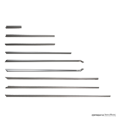 Porsche Aluminum S Trim Set - 911/912 67-68 SMC-522-033-SET