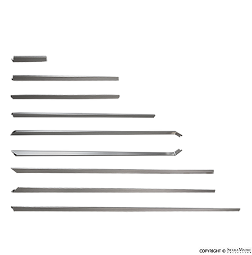 Porsche Aluminum S Trim Set - 911/912 67-68 SMC-522-033-SET