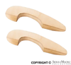 Porsche Arm Rest Set - Wood - 356B/356C SMC-000-446