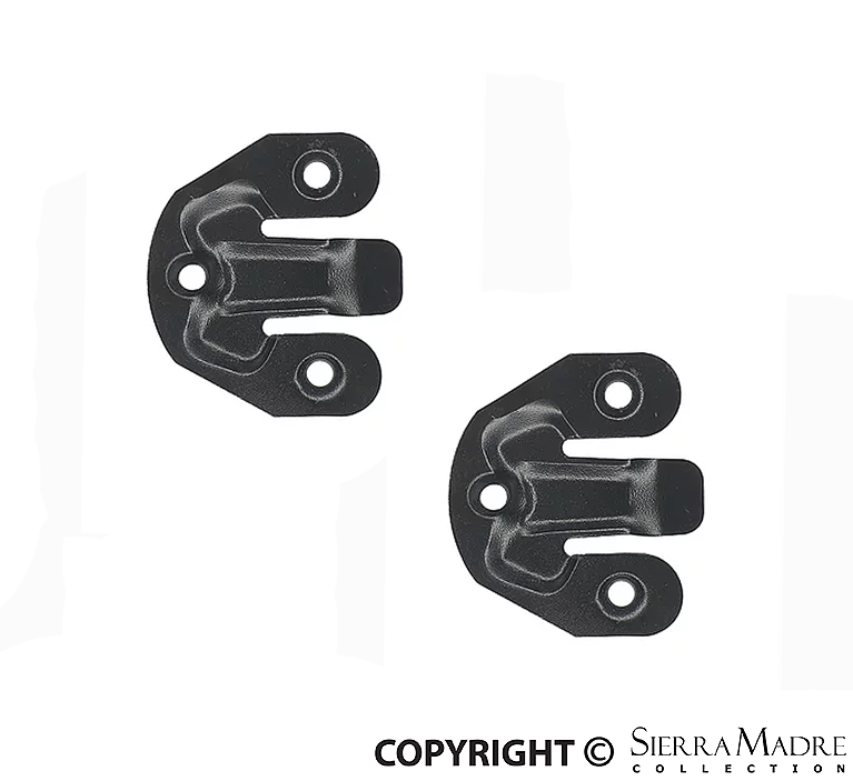 Porsche Armrest Plate Set - 356B/356C 60-65 644-555-305-00
