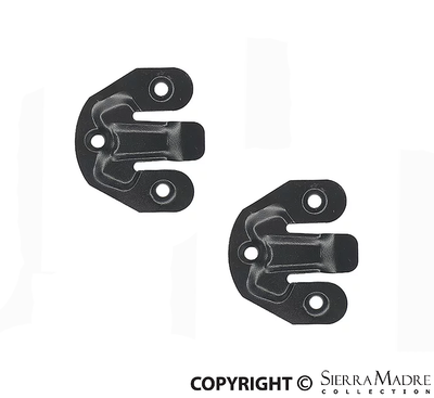 Porsche Armrest Plate Set - 356B/356C 60-65 644-555-305-00