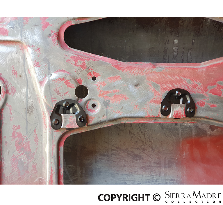 Porsche Armrest Plate Set - 356B/356C 60-65 644-555-305-00