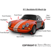 Porsche Backdate Kit - 911 LWB 69-73 SMC-168-201
