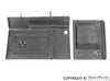 Porsche Battery Floor Rear Wall - 356BT6 644-501-032-05