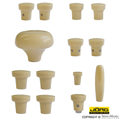 Porsche Beige Knob Set - 356A 55-59 SMC-552-BGE