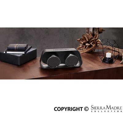 Porsche Black Brushed-Aluminum 911 Bluetooth Speaker WAP-050-110-0J