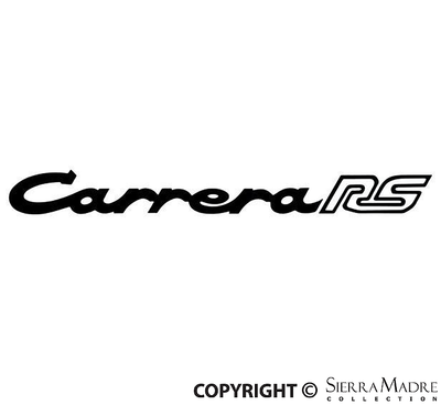 Porsche Black Carrera Insignia - 911 72-73 911-559-036-03