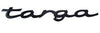 Porsche Black Targa Emblem - 911 911-559-307-42