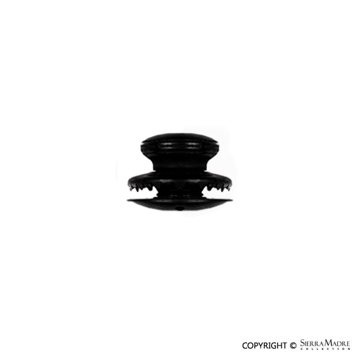 Porsche Black Tenax Top Button - 993 89-98 999-591-983-12