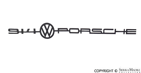 Porsche Black VW/Porsche Emblem - 914 70-73 914-559-289-10