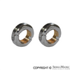Porsche Blaupunkt Radio Shaft Chrome Nut Set SMC-361-02
