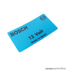 Porsche Bosch 12V Decal - 911/912/914 66-76 0-221-119-020