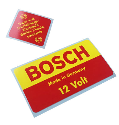 Porsche Bosch 12V Decal Set - 911/912/914 66-76 911-701-200-57